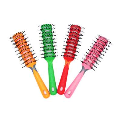 Hot sale Salon colorful Row Hair Brush comb